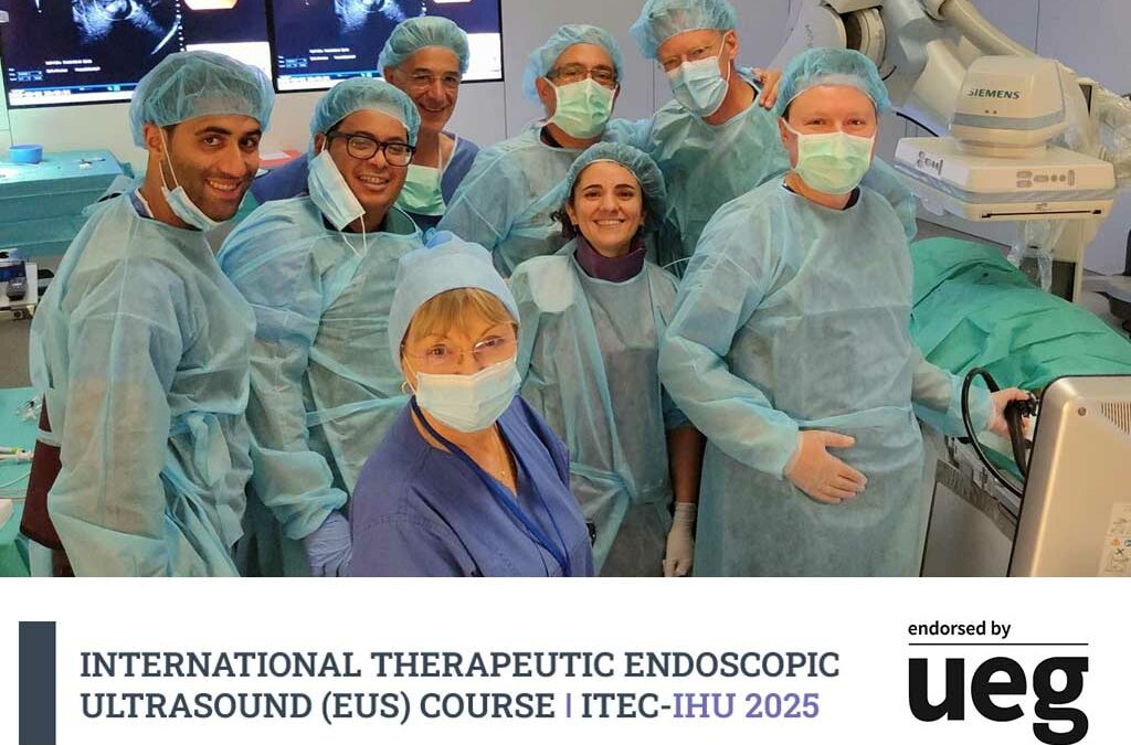 IHU Strasbourg receives UEG endorsement approval for the ITEC course, an international reference in therapeutic echo-endoscopy